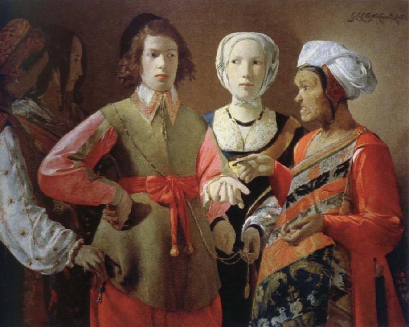 Georges de La Tour the fortune teller